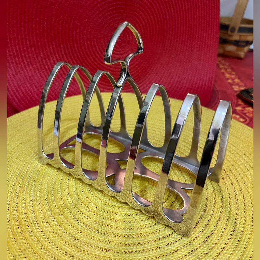Silver Toast Rack - Picture 3 of 8